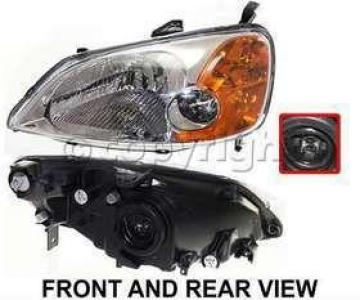 2002 Honda civic lx headlight lens #5